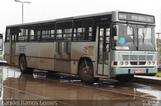 Viação Trevisan e Logística 20879 na cidade de Piracicaba, São Paulo, Brasil, por Gabriel Ramos Gomes. Número da foto: #1174392.
