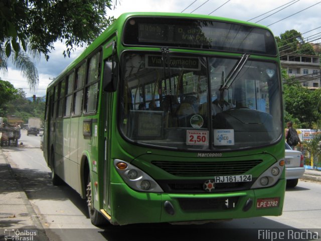 Transportes Santo Antônio RJ 161.124 na cidade de Belford Roxo, Rio de Janeiro, Brasil, por Filipe Rocha. ID da foto: 1174229.