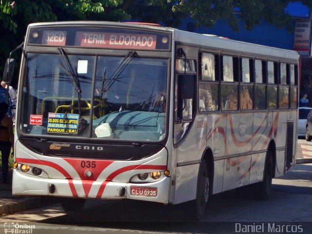 ETCD - Empresa de Transporte Coletivo de Diadema 035 na cidade de Diadema, São Paulo, Brasil, por Daniel Marcos Alves . Número da foto: #1173759.