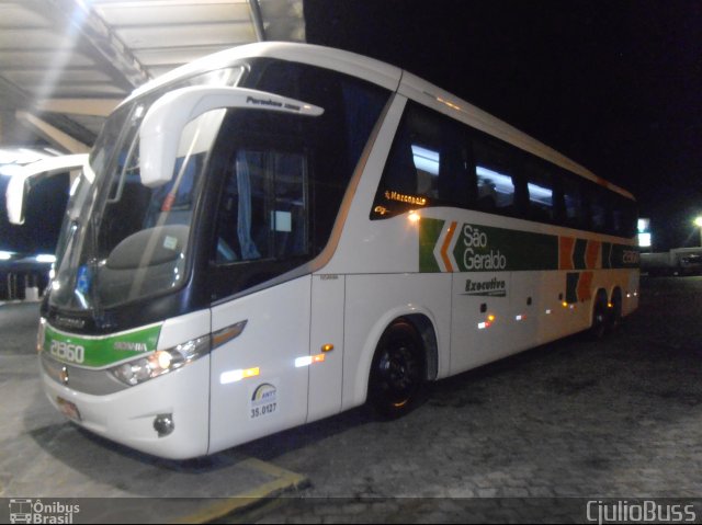 Cia. São Geraldo de Viação 21360 na cidade de Casimiro de Abreu, Rio de Janeiro, Brasil, por Carlos Julio. Número da foto: #1176505.