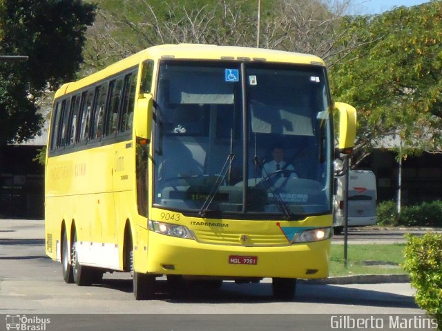Viação Itapemirim 9043 na cidade de Vitória, Espírito Santo, Brasil, por Gilberto Martins. Número da foto: #1176706.