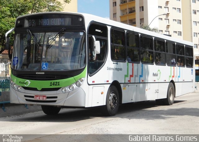 Viação Millenium 1421 na cidade de Piracicaba, São Paulo, Brasil, por Gabriel Ramos Gomes. Número da foto: #1176313.