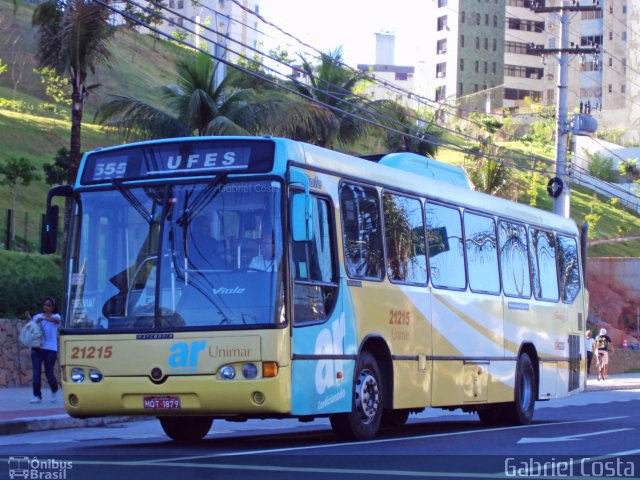 Unimar Transportes 21215 na cidade de Vitória, Espírito Santo, Brasil, por Gabriel Costa. ID da foto: 1176251.