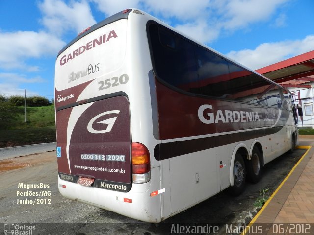 Expresso Gardenia 2520 na cidade de Perdões, Minas Gerais, Brasil, por Alexandre  Magnus. Número da foto: #1174701.