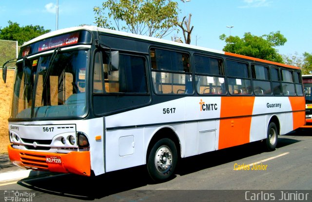 Guarany Transportes e Turismo 5617 na cidade de Goiânia, Goiás, Brasil, por Carlos Júnior. Número da foto: #1175291.