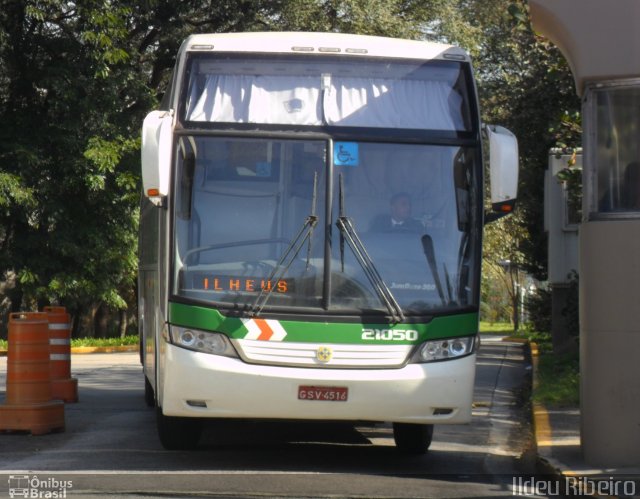 Cia. São Geraldo de Viação 21050 na cidade de São Paulo, São Paulo, Brasil, por Ildeu Ribeiro. ID da foto: 1175912.