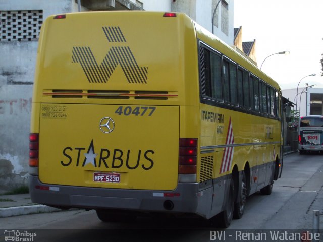 Viação Itapemirim 40477 na cidade de Rio de Janeiro, Rio de Janeiro, Brasil, por Renan Watanabe. Número da foto: #1175544.