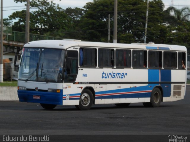 Turismar Transporte e Turismo 9600 na cidade de Marília, São Paulo, Brasil, por Eduardo Benetti . ID da foto: 1175509.