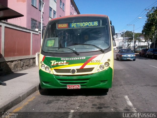 TREL - Transturismo Rei RJ 165.350 na cidade de Petrópolis, Rio de Janeiro, Brasil, por Lucas Passos. Número da foto: #1175849.