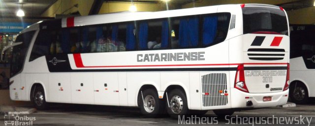 Auto Viação Catarinense 3010 na cidade de Santos, São Paulo, Brasil, por Matheus  Scheguschewsky. Número da foto: #1176942.