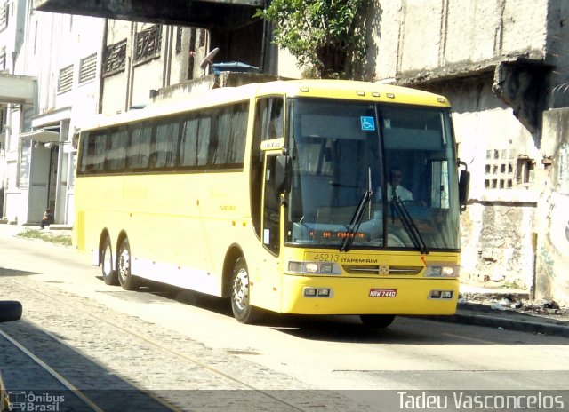 Viação Itapemirim 45213 na cidade de Rio de Janeiro, Rio de Janeiro, Brasil, por Tadeu Vasconcelos. ID da foto: 1177574.