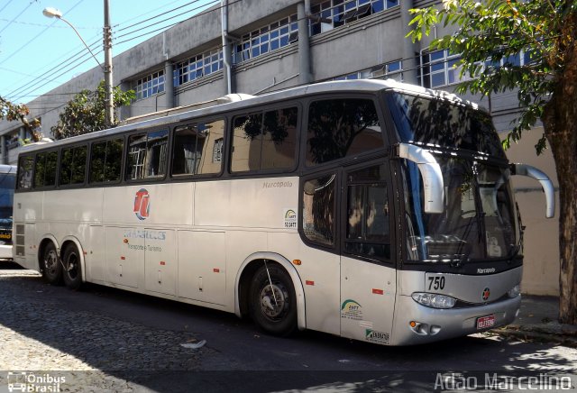 Transleles Transporte e Turismo 750 na cidade de Belo Horizonte, Minas Gerais, Brasil, por Adão Raimundo Marcelino. ID da foto: 1180987.