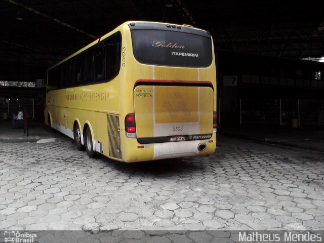 Viação Itapemirim 5503 na cidade de Vitória, Espírito Santo, Brasil, por Matheus Mendes. Número da foto: #1180500.