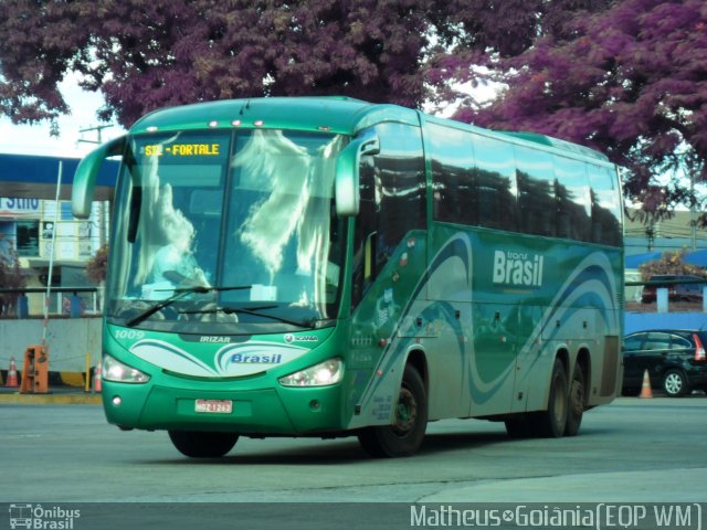 Trans Brasil > TCB - Transporte Coletivo Brasil 1009 na cidade de Goiânia, Goiás, Brasil, por Vicente Pinto Moreira. Número da foto: #1181011.