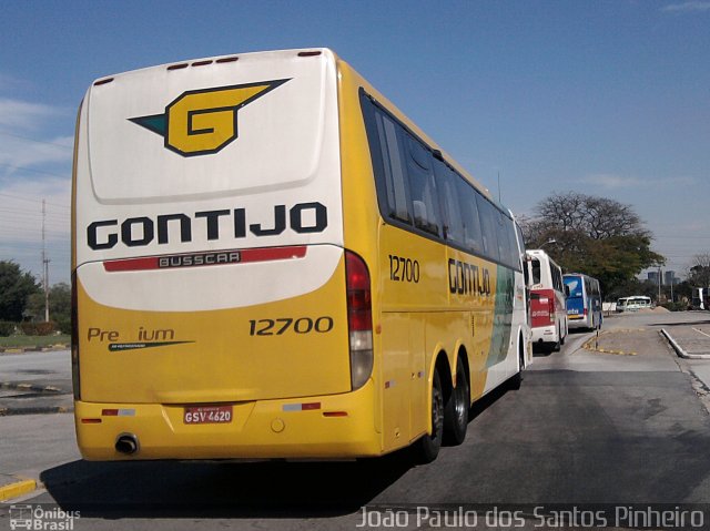 Empresa Gontijo de Transportes 12700 na cidade de São José dos Campos, São Paulo, Brasil, por João Paulo  dos Santos Pinheiro. Número da foto: #1180456.