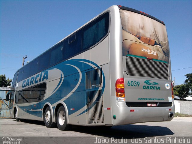 Viação Garcia 6039 na cidade de São José dos Campos, São Paulo, Brasil, por João Paulo  dos Santos Pinheiro. Número da foto: #1180463.