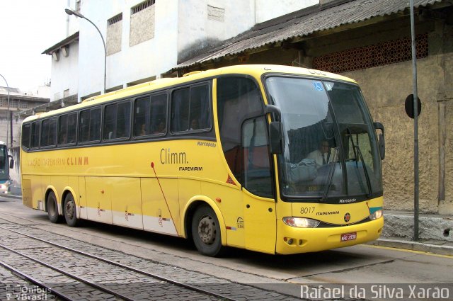 Viação Itapemirim 8017 na cidade de Rio de Janeiro, Rio de Janeiro, Brasil, por Rafael da Silva Xarão. ID da foto: 1182292.