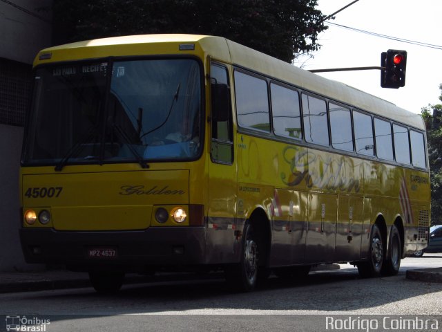 Viação Itapemirim 45007 na cidade de São Paulo, São Paulo, Brasil, por Rodrigo Coimbra. ID da foto: 1182391.