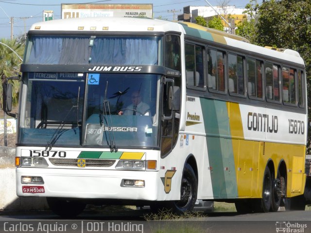 Empresa Gontijo de Transportes 15870 na cidade de Teresina, Piauí, Brasil, por Carlos Aguiar ®. Número da foto: #1182255.