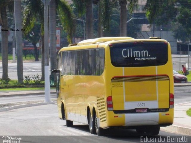 Viação Itapemirim 8871 na cidade de Vitória, Espírito Santo, Brasil, por Eduardo Benetti . ID da foto: 1183769.