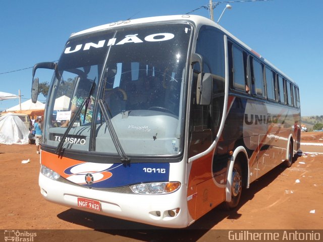 Expresso União 10115 na cidade de Perdizes, Minas Gerais, Brasil, por Guilherme Antonio. ID da foto: 1184838.