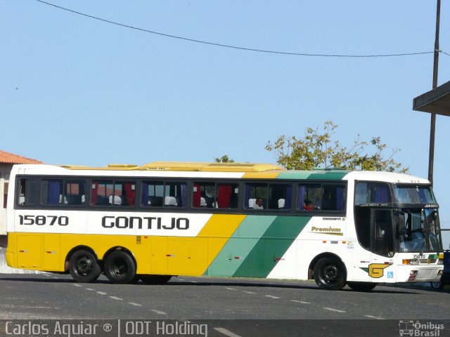 Empresa Gontijo de Transportes 15870 na cidade de Teresina, Piauí, Brasil, por Carlos Aguiar ®. Número da foto: #1184232.