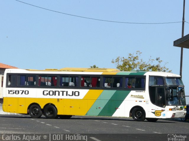 Empresa Gontijo de Transportes 15870 na cidade de Teresina, Piauí, Brasil, por Carlos Aguiar ®. ID da foto: 1184232.