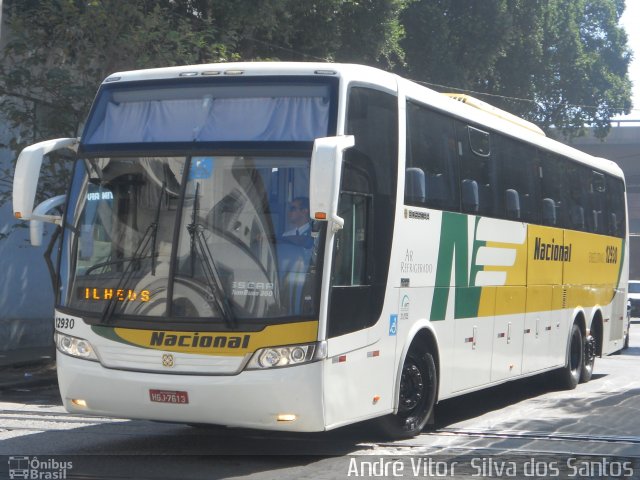 Viação Nacional 12930 na cidade de Rio de Janeiro, Rio de Janeiro, Brasil, por André Vitor  Silva dos Santos. ID da foto: 1185334.