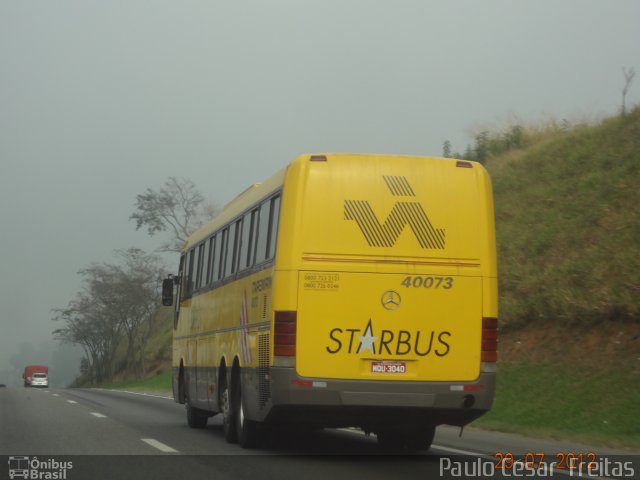 Viação Itapemirim 40073 na cidade de Pindamonhangaba, São Paulo, Brasil, por Paulo César  Freitas. Número da foto: #1185587.