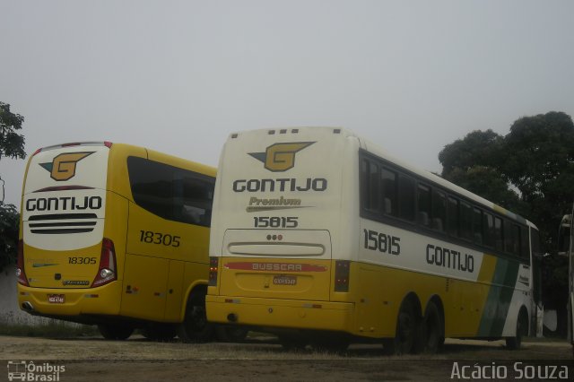 Empresa Gontijo de Transportes 15815 na cidade de Nanuque, Minas Gerais, Brasil, por Acácio Souza. Número da foto: #1183727.