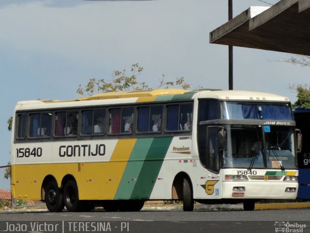 Empresa Gontijo de Transportes 15840 na cidade de Teresina, Piauí, Brasil, por João Victor. Número da foto: #1183968.