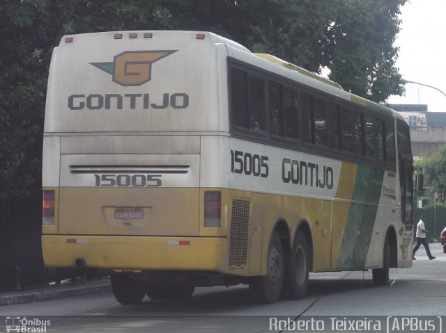 Empresa Gontijo de Transportes 15005 na cidade de São Paulo, São Paulo, Brasil, por Roberto Teixeira. ID da foto: 1130258.