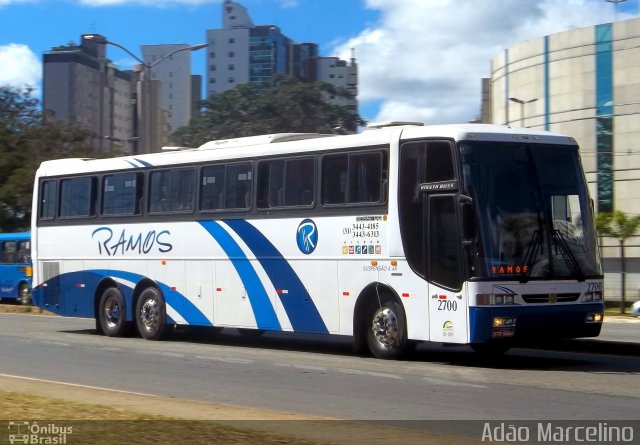 Ramos Turismo 2700 na cidade de Belo Horizonte, Minas Gerais, Brasil, por Adão Raimundo Marcelino. Número da foto: #1130563.