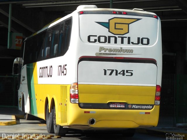 Empresa Gontijo de Transportes 17145 na cidade de São Paulo, São Paulo, Brasil, por Daniel Nascimento  Trindade. Número da foto: #1128839.