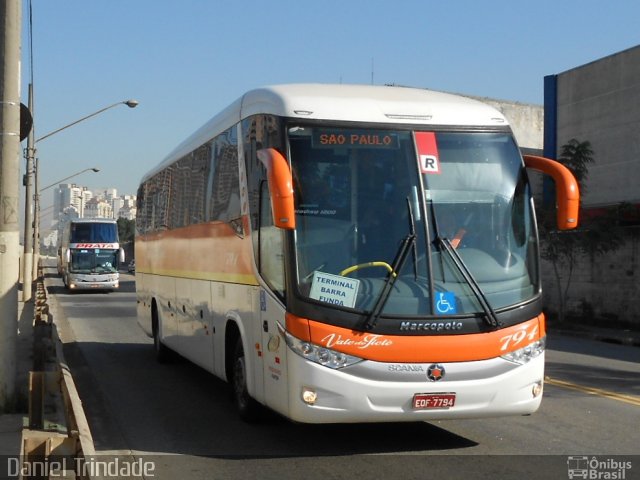 Viação Vale do Tietê 794 na cidade de São Paulo, São Paulo, Brasil, por Daniel Nascimento  Trindade. Número da foto: #1128844.
