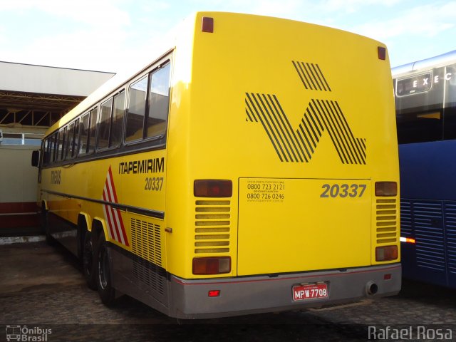 Viação Itapemirim 20337 na cidade de Campos dos Goytacazes, Rio de Janeiro, Brasil, por Rafael Rosa. Número da foto: #1130142.