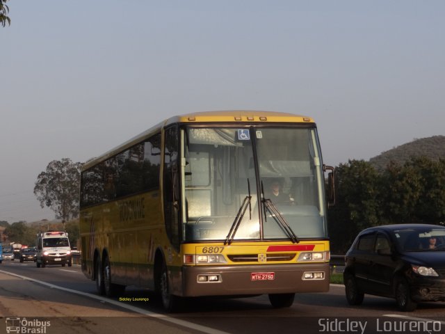 Viação Itapemirim 6807 na cidade de Queimados, Rio de Janeiro, Brasil, por Sidcley Lourenço. Número da foto: #1186440.