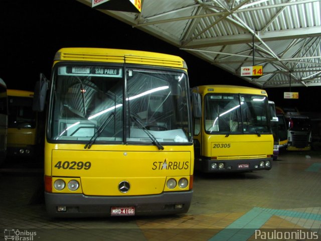 Viação Itapemirim 40299 na cidade de Uberaba, Minas Gerais, Brasil, por Paulo Camillo Mendes Maria. ID da foto: 1187609.