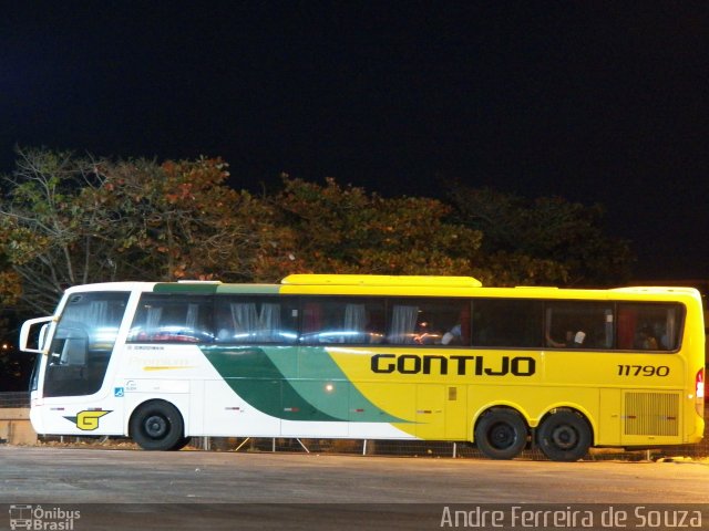 Empresa Gontijo de Transportes 11790 na cidade de Montes Claros, Minas Gerais, Brasil, por Andre Ferreira de Souza. ID da foto: 1188038.