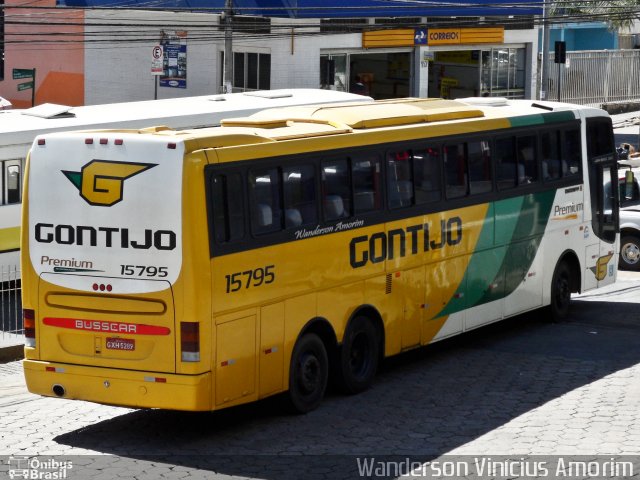 Empresa Gontijo de Transportes 15795 na cidade de Ipatinga, Minas Gerais, Brasil, por Wanderson Vinícius Amorim. ID da foto: 1187712.