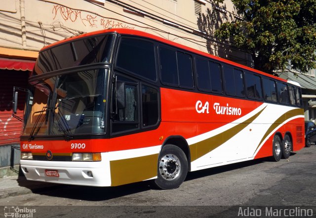 CA Turismo 9700 na cidade de Belo Horizonte, Minas Gerais, Brasil, por Adão Raimundo Marcelino. ID da foto: 1188111.