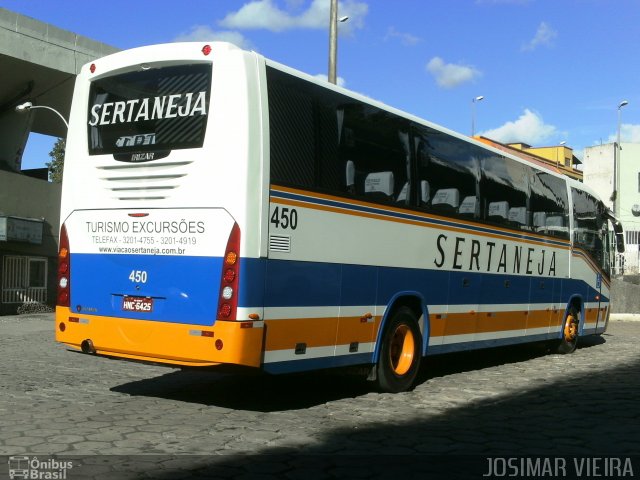 Viação Sertaneja 450 na cidade de Belo Horizonte, Minas Gerais, Brasil, por Josimar Vieira. Número da foto: #1189034.