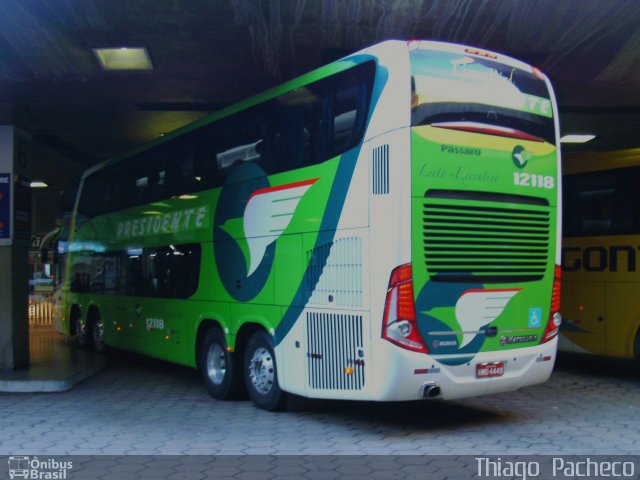 Viação Presidente 12118 na cidade de Belo Horizonte, Minas Gerais, Brasil, por Thiago  Pacheco. ID da foto: 1189114.