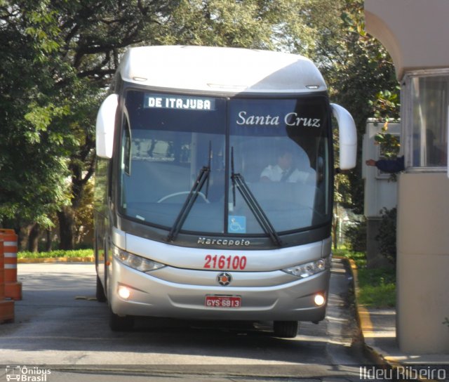 Viação Santa Cruz 216100 na cidade de São Paulo, São Paulo, Brasil, por Ildeu Ribeiro. ID da foto: 1189074.