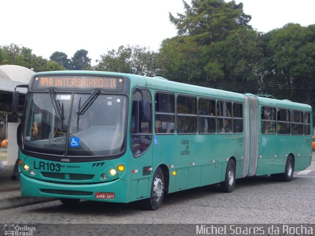 Araucária Transportes Coletivos LR103 na cidade de Curitiba, Paraná, Brasil, por Michel Soares da Rocha. Número da foto: #1190624.