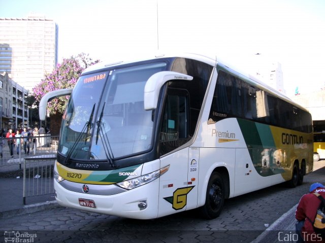 Empresa Gontijo de Transportes 18270 na cidade de Belo Horizonte, Minas Gerais, Brasil, por Caio Trés. Número da foto: #1189954.