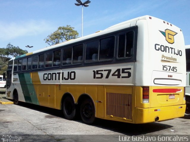 Empresa Gontijo de Transportes 15745 na cidade de São Paulo, São Paulo, Brasil, por Luiz Gustavo Goncalves. ID da foto: 1190553.