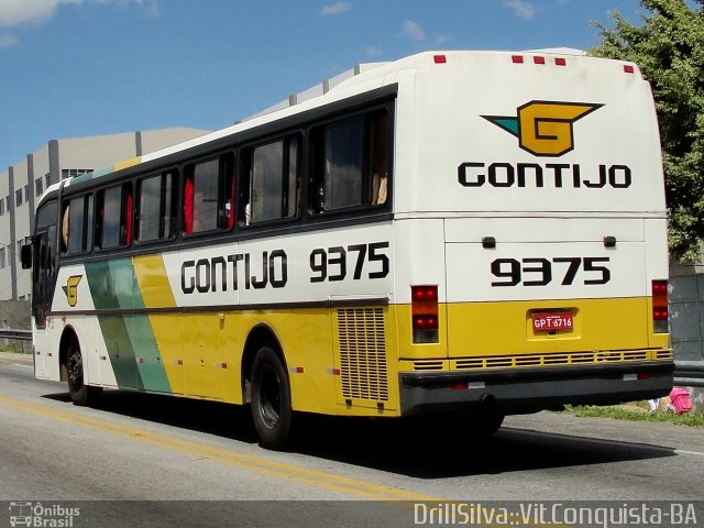 Empresa Gontijo de Transportes 9375 na cidade de Vitória da Conquista, Bahia, Brasil, por Drill Silva. ID da foto: 1189648.