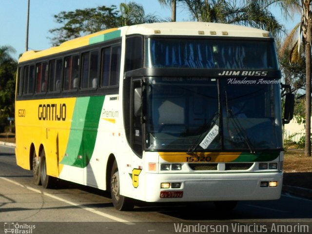 Empresa Gontijo de Transportes 15320 na cidade de Ipatinga, Minas Gerais, Brasil, por Wanderson Vinícius Amorim. Número da foto: #1189614.