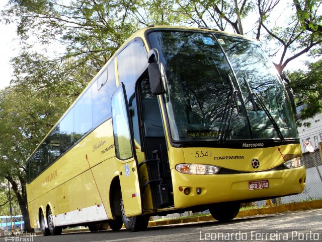 Viação Itapemirim 5541 na cidade de São Paulo, São Paulo, Brasil, por Leonardo Ferreira Porto. Número da foto: #1131549.
